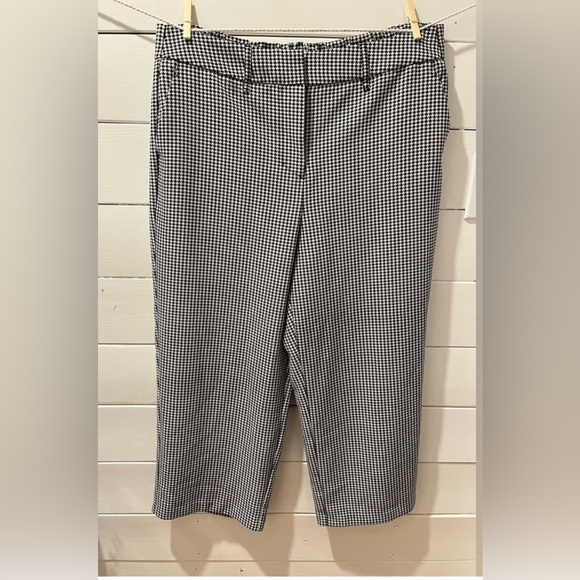 ADDITION ELLE cropped houndstooth pants, size 16. - Picture 1 of 9